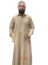 Saudi Thobe jubba Dishdasha Thawb Thoub Muslim Islamic Thoube 2 pcs set