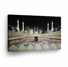 Islamic Wall Art Kaabah Mecca Masjid Al-Haram Canvas Print Home Decor